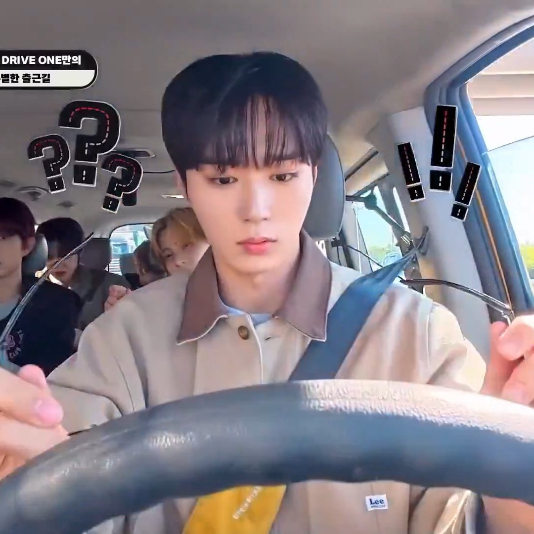 Recent activity shot of Kim Junseo (ALPHA DRIVE ONE)