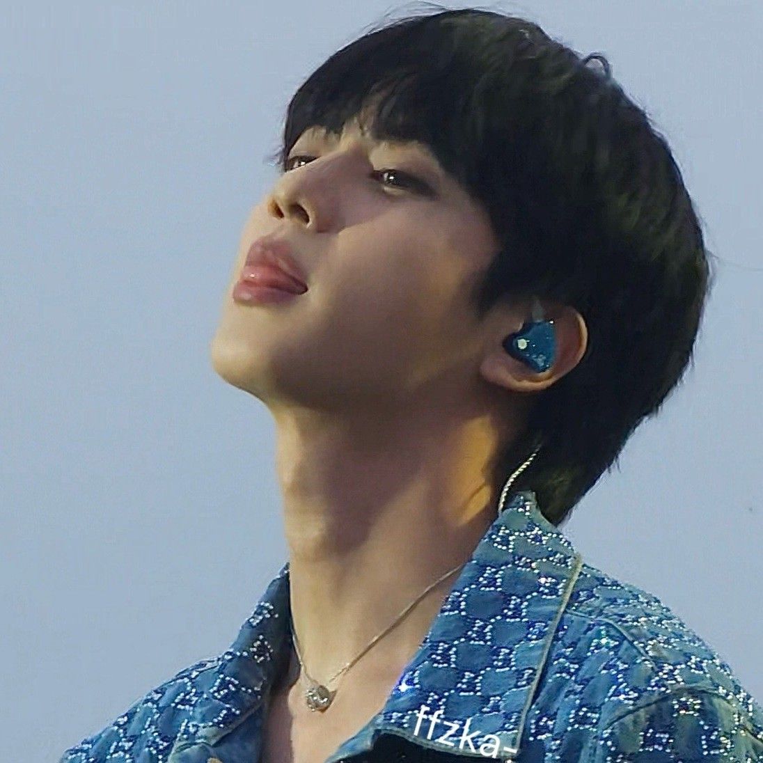 A moment captured by Jin (BTS)'s fan