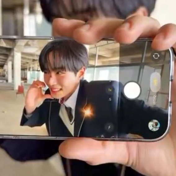 Recent activity shot of Kim Junseo (ALPHA DRIVE ONE)