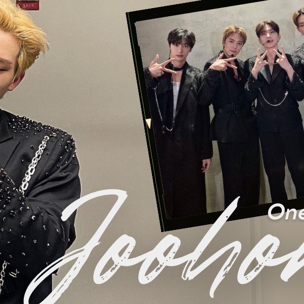 A moment captured by Joohoney (MONSTA X)'s fan