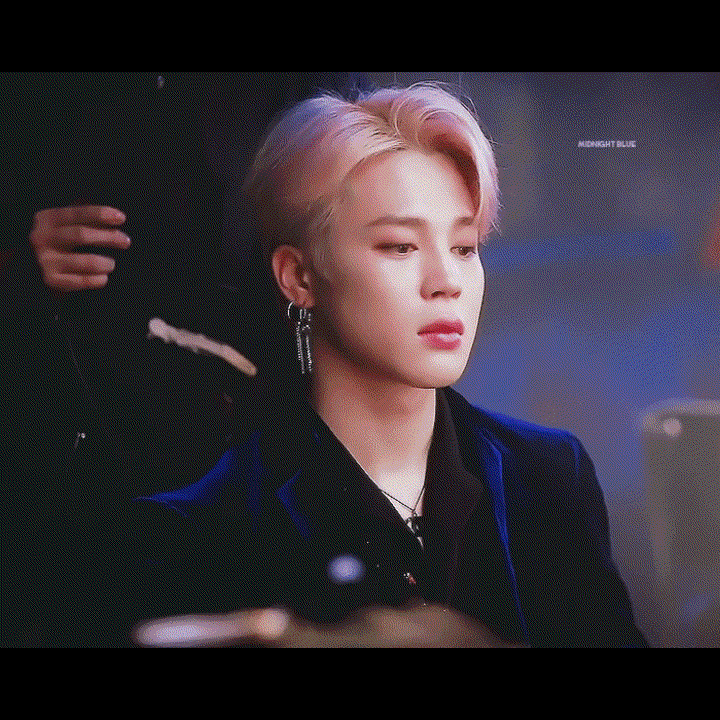 Recent activity shot of Jimin (BTS)
