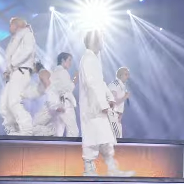 A moment captured by Changbin (Stray Kids)'s fan