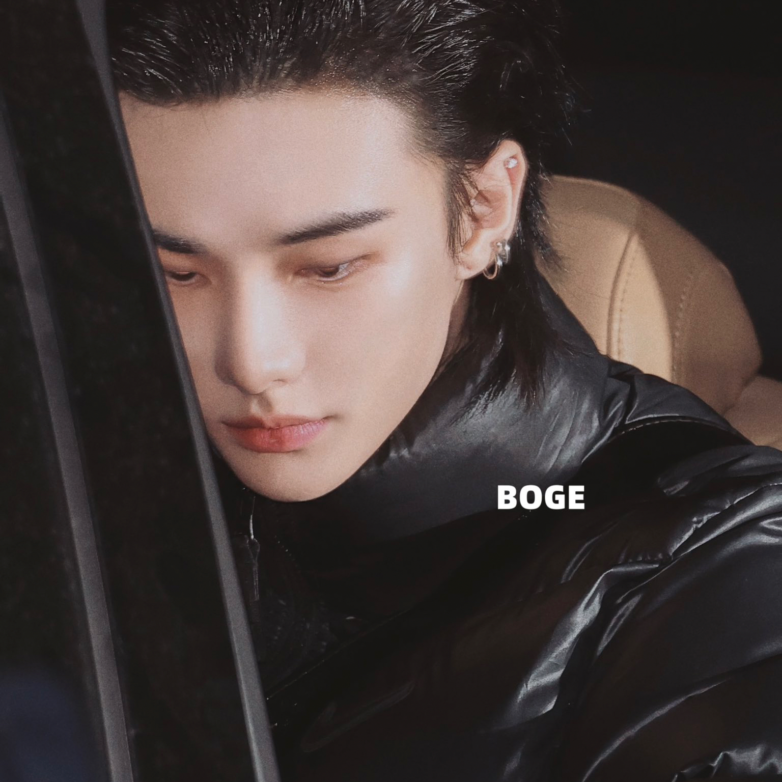 A moment captured by Hyunjin (Stray Kids)'s fan