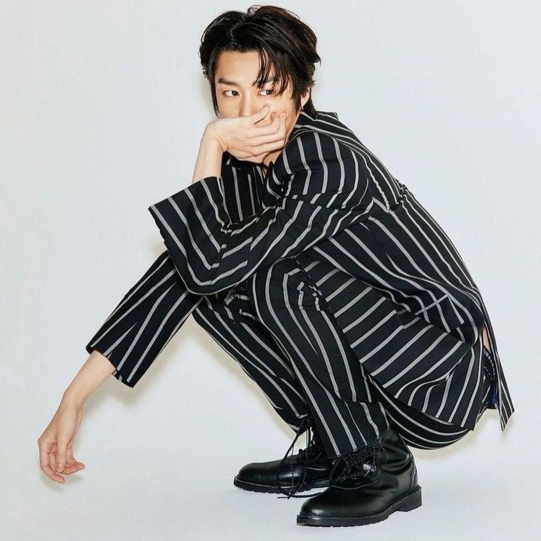 A moment captured by Hyungwon (MONSTA X)'s fan