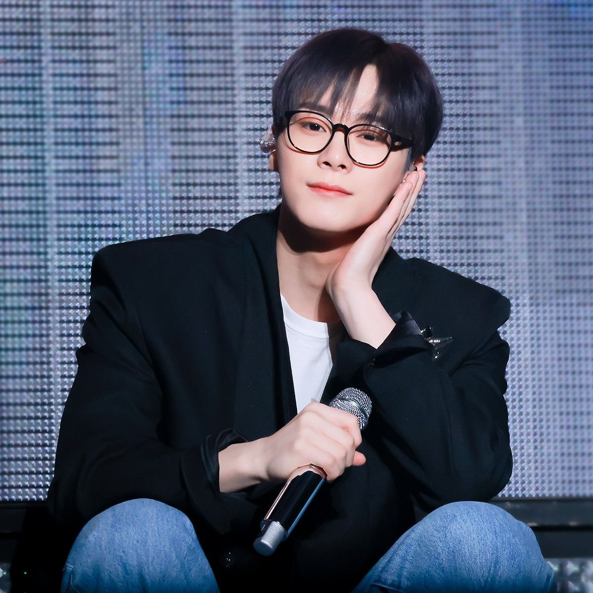 Recent activity shot of Moonbin (ASTRO)