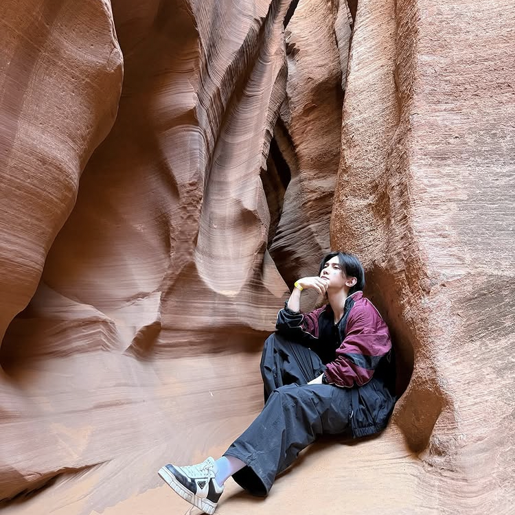 Behind-the-scenes cut of Yeosang (ATEEZ)