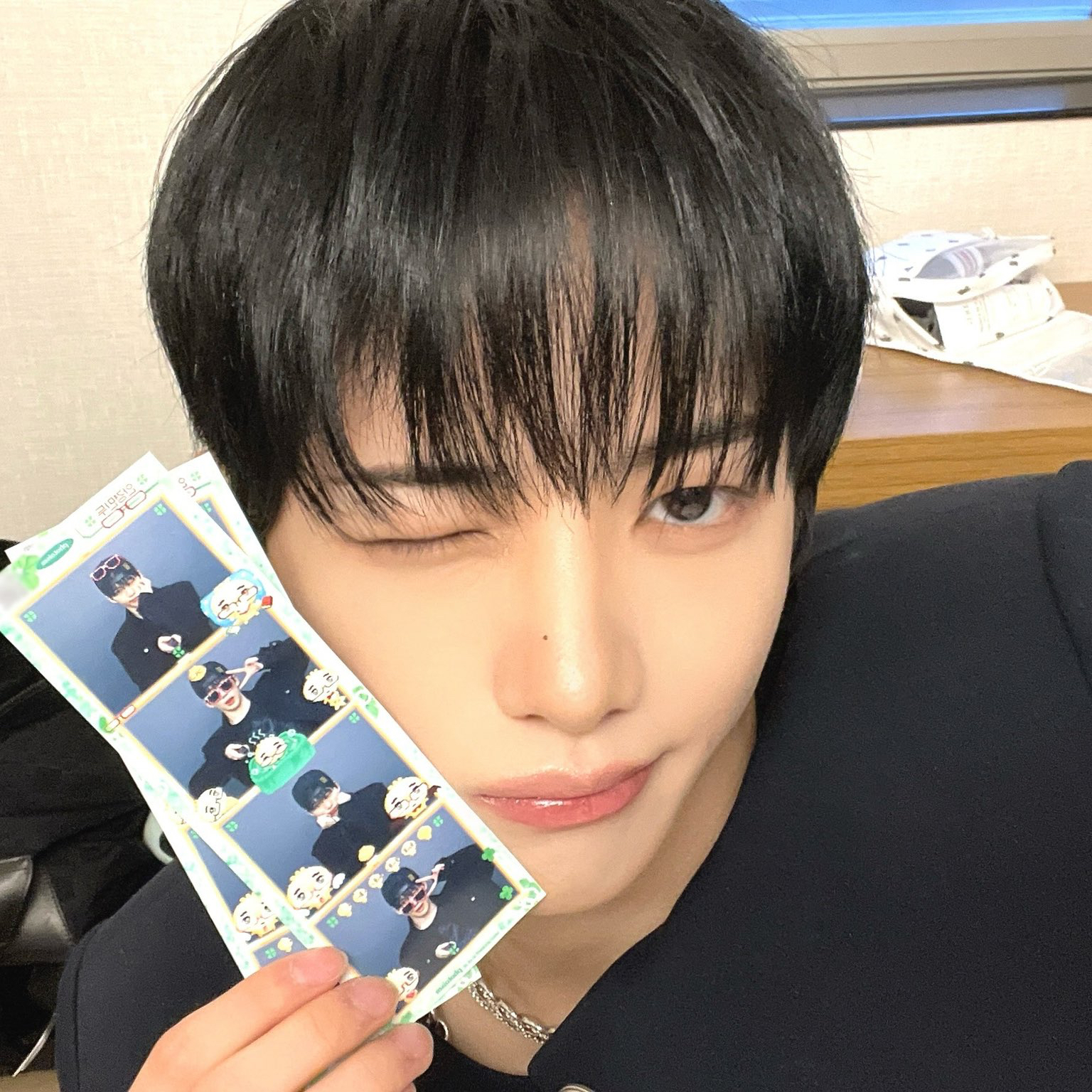 Behind-the-scenes cut of Minjae (Xikers)