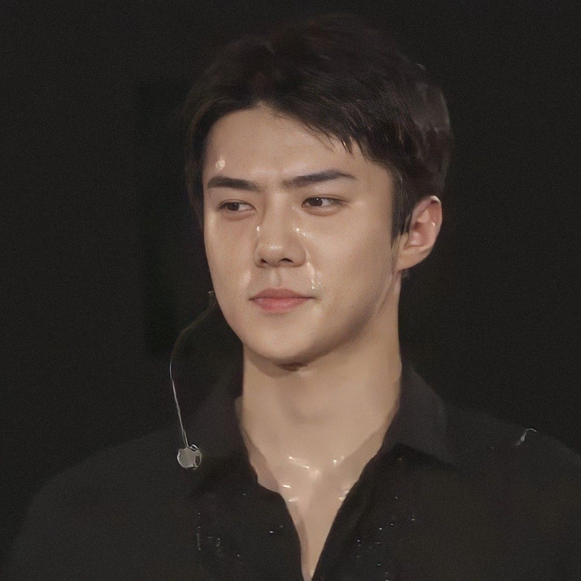 Recent activity shot of Sehun (EXO)