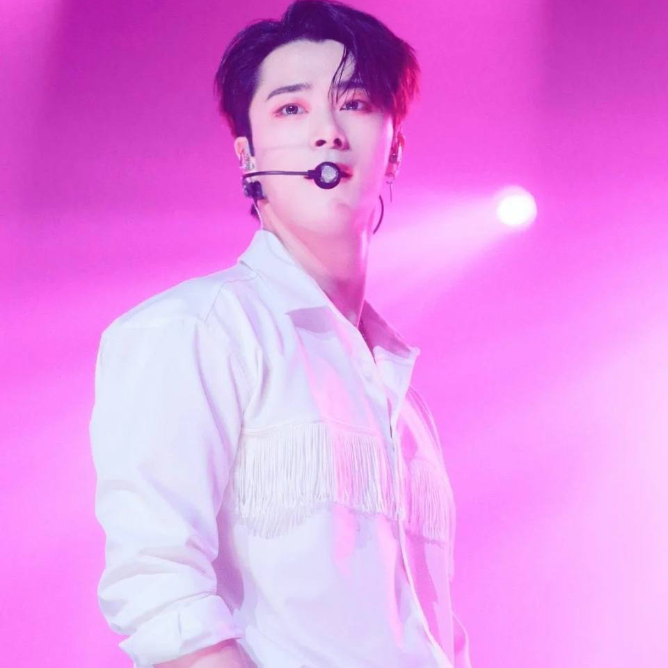 Recent activity shot of Moonbin (ASTRO)