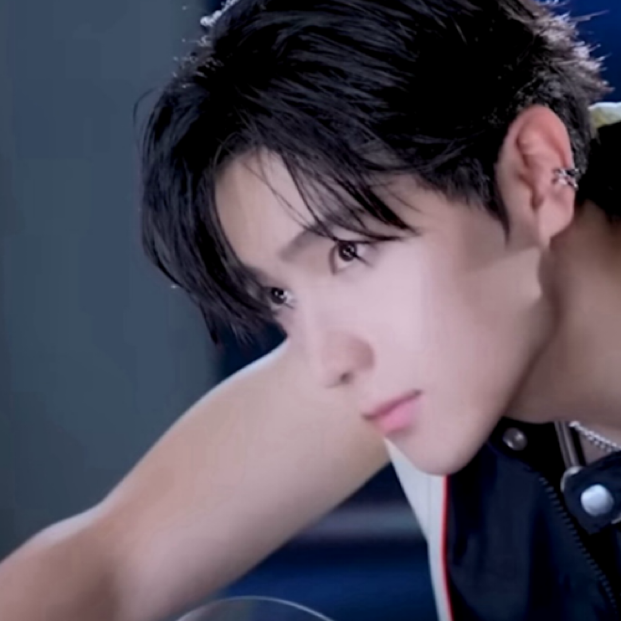 A moment captured by Hyunjae (THE BOYZ)'s fan