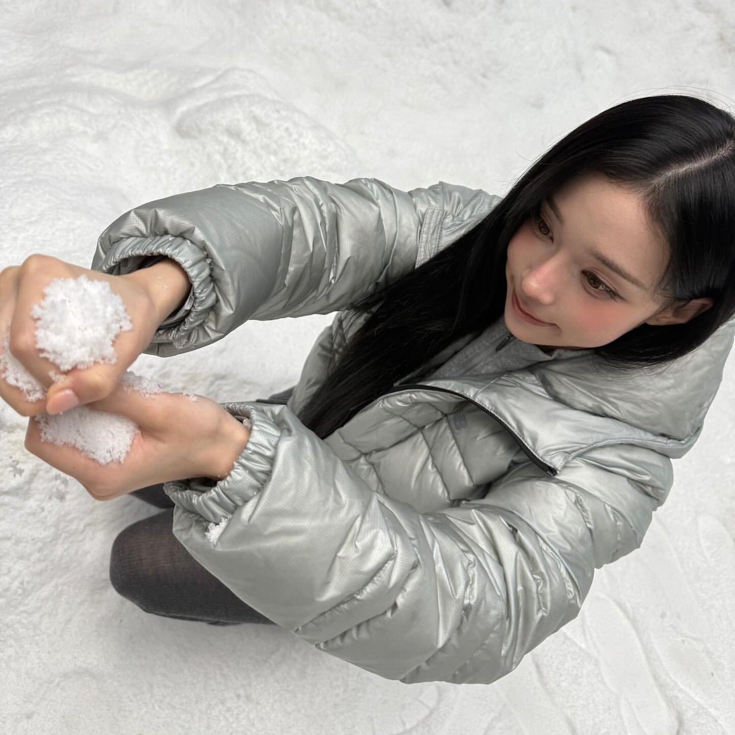 A moment captured by Winter (aespa)'s fan