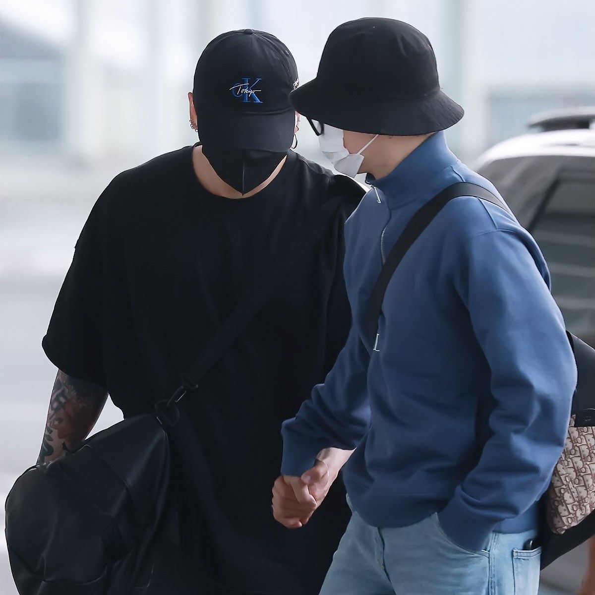 A moment captured by BTS's fan