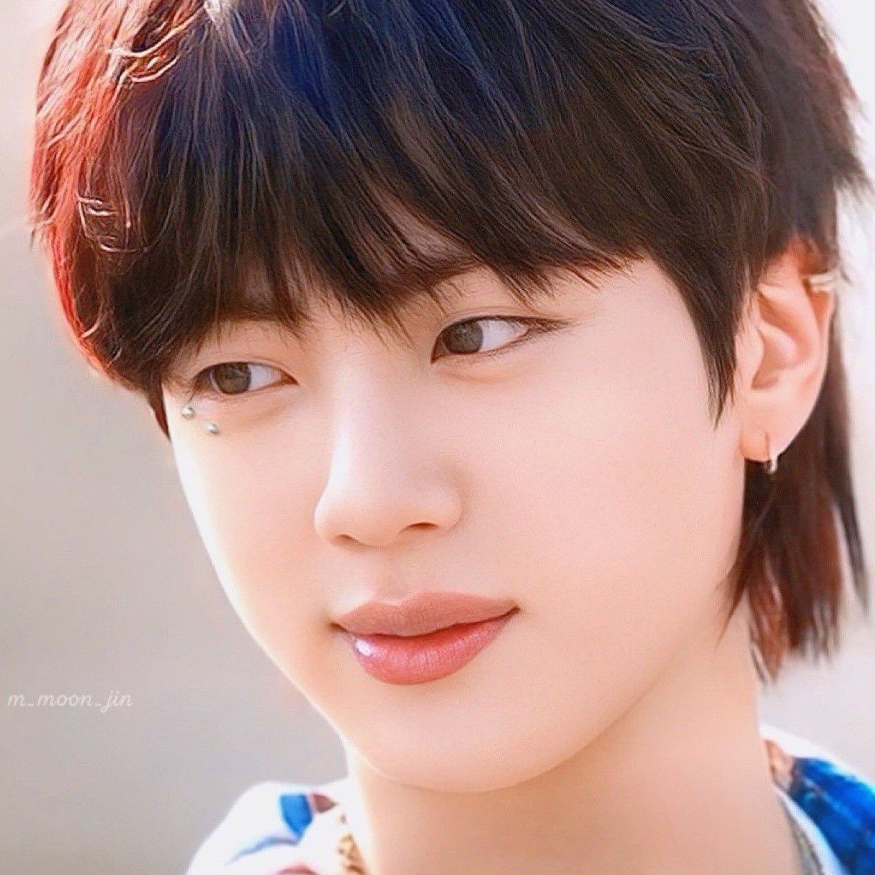 A moment captured by Jin (BTS)'s fan