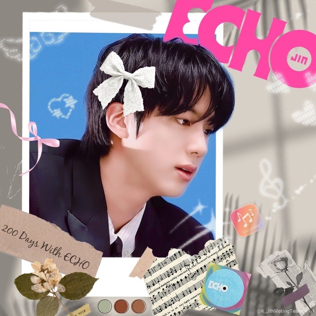 Recent activity shot of Jin (BTS)