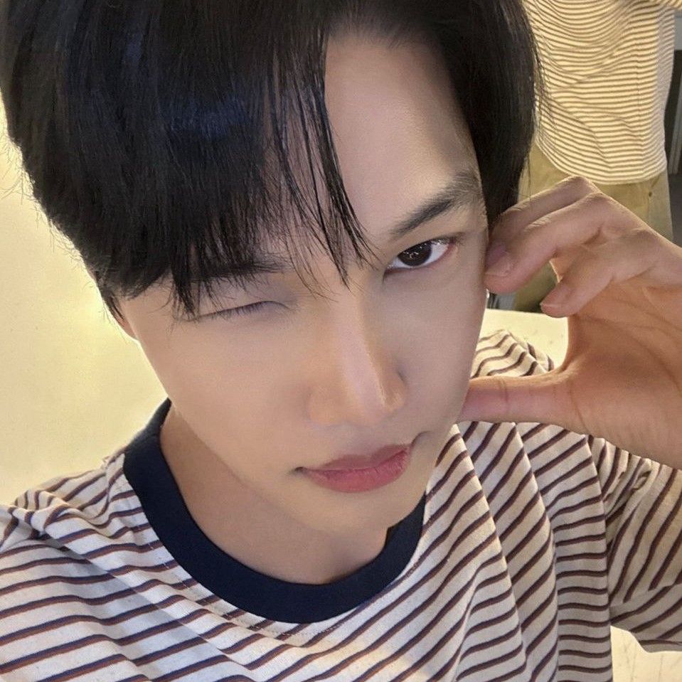Behind-the-scenes cut of Kai (EXO)