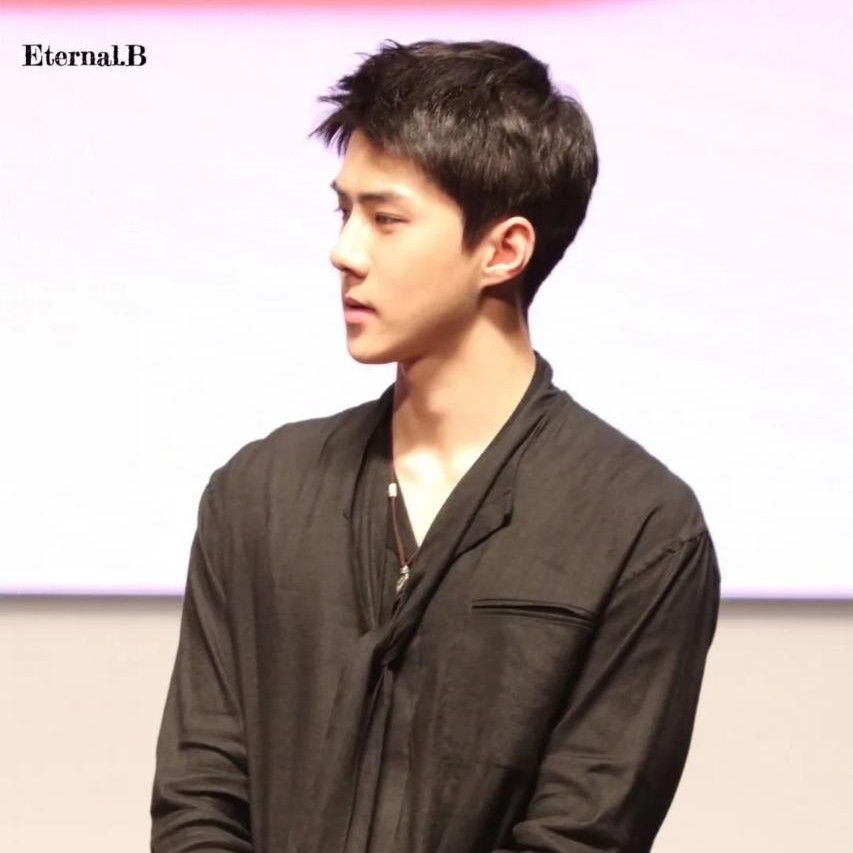 Recent activity shot of Sehun (EXO)