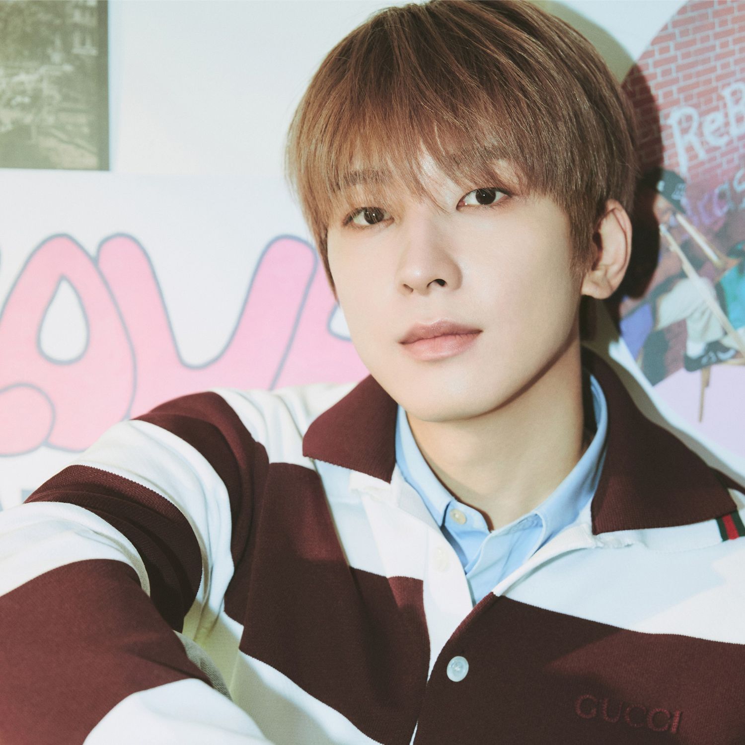 A moment captured by Wonwoo (SEVENTEEN)'s fan