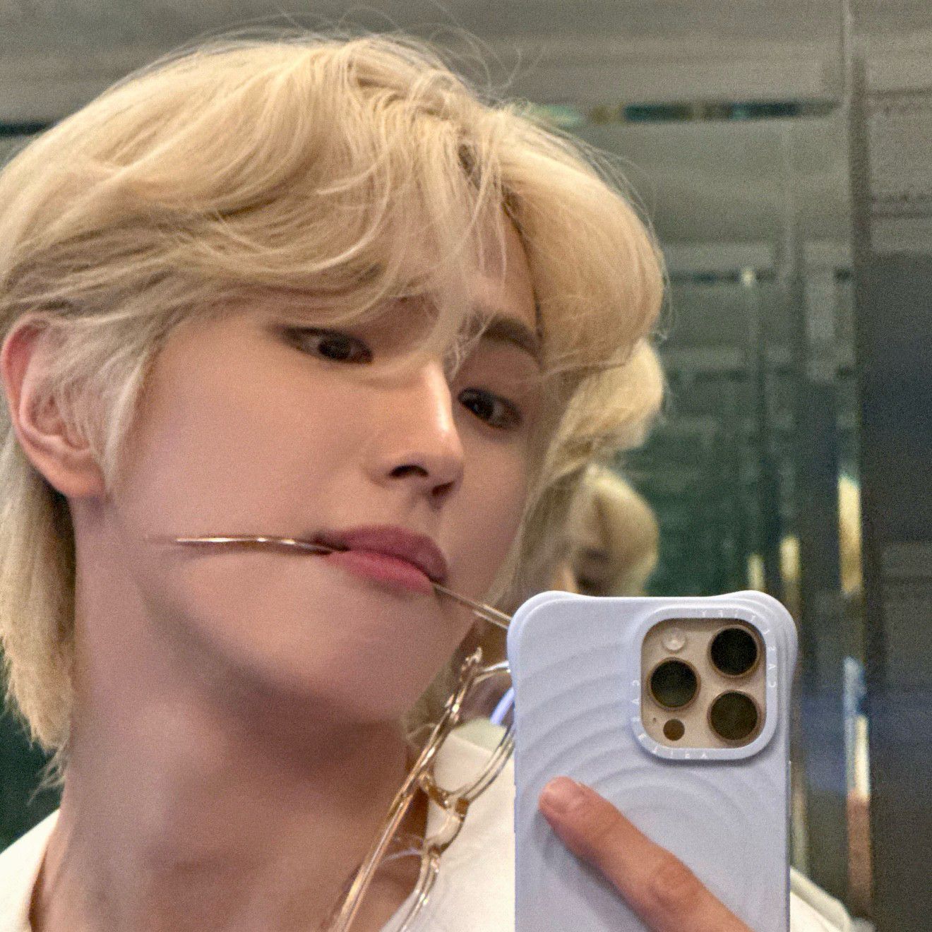Recent activity shot of Yonghee (CIX)