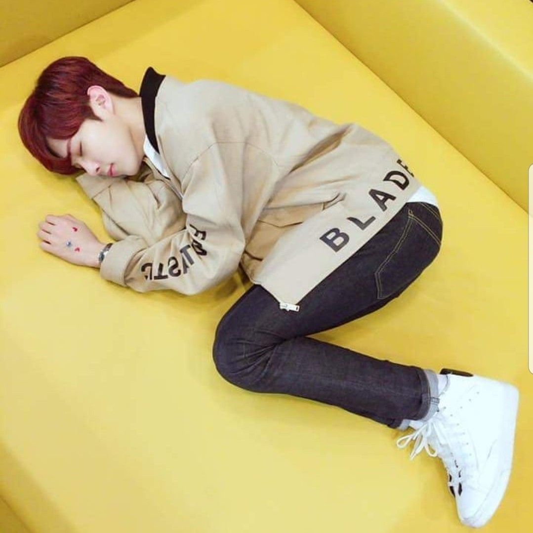 Recent activity shot of Kim Wooseok