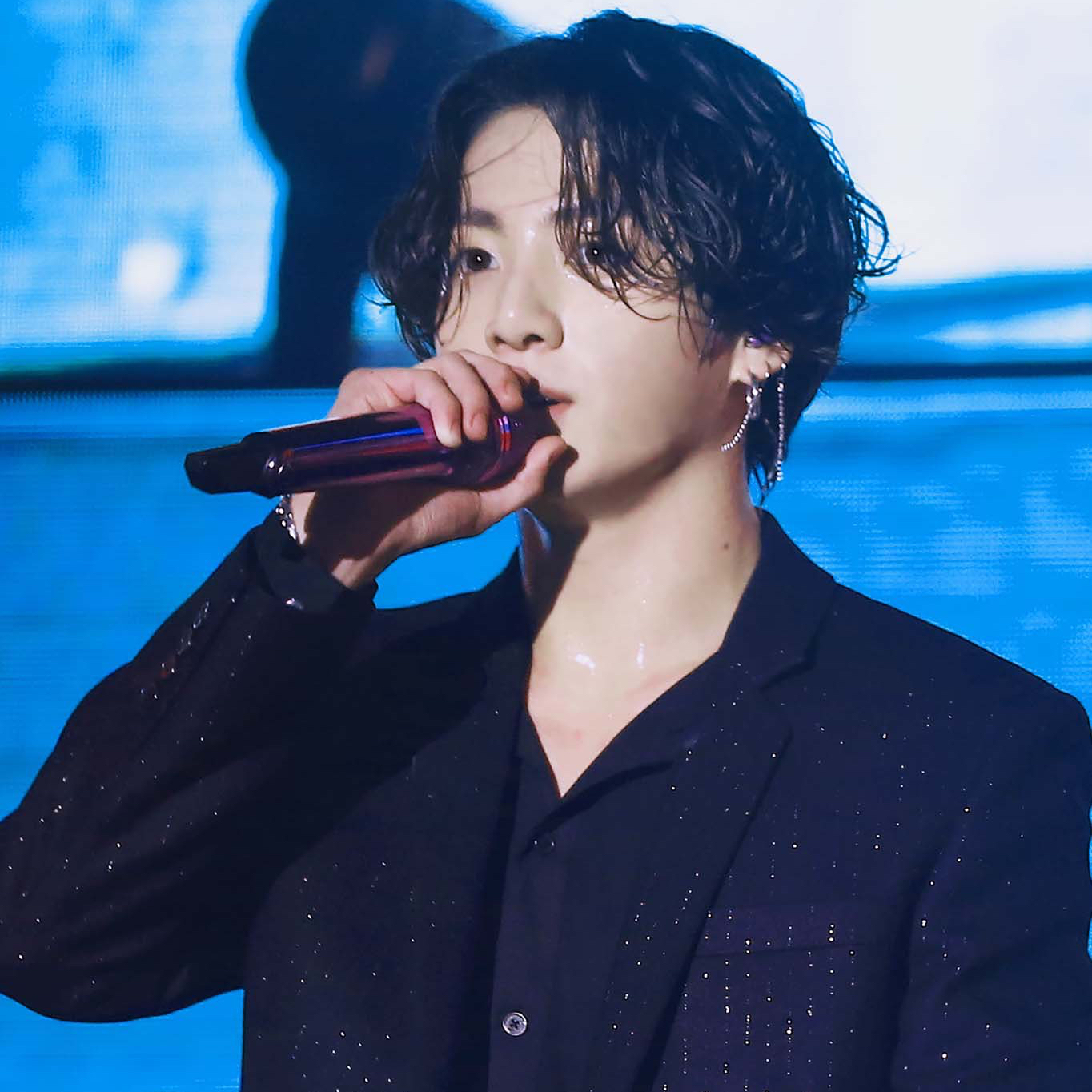 A moment captured by Jungkook (BTS)'s fan