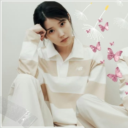 Signature photo of IU capturing their charm