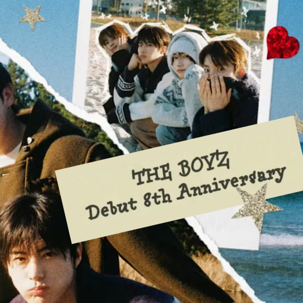 A moment captured by Hyunjae (THE BOYZ)'s fan