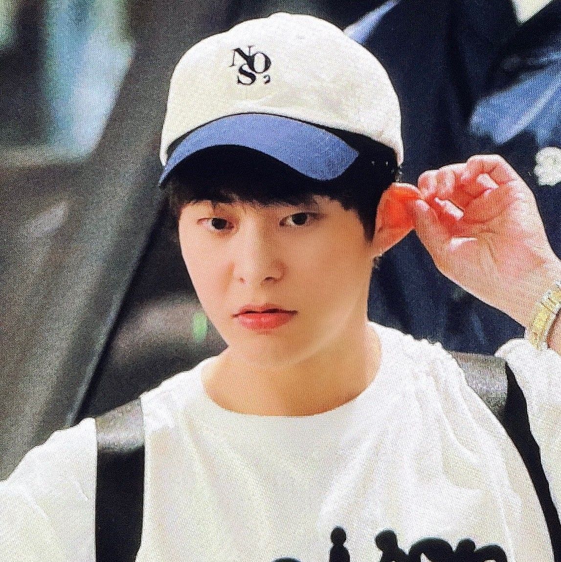 Recent activity shot of Xiumin (EXO)