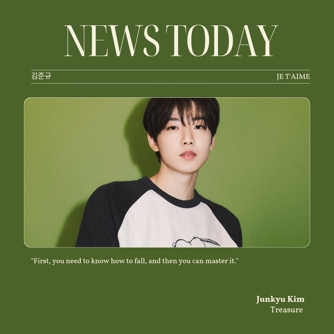 A moment captured by Junkyu (TREASURE)'s fan