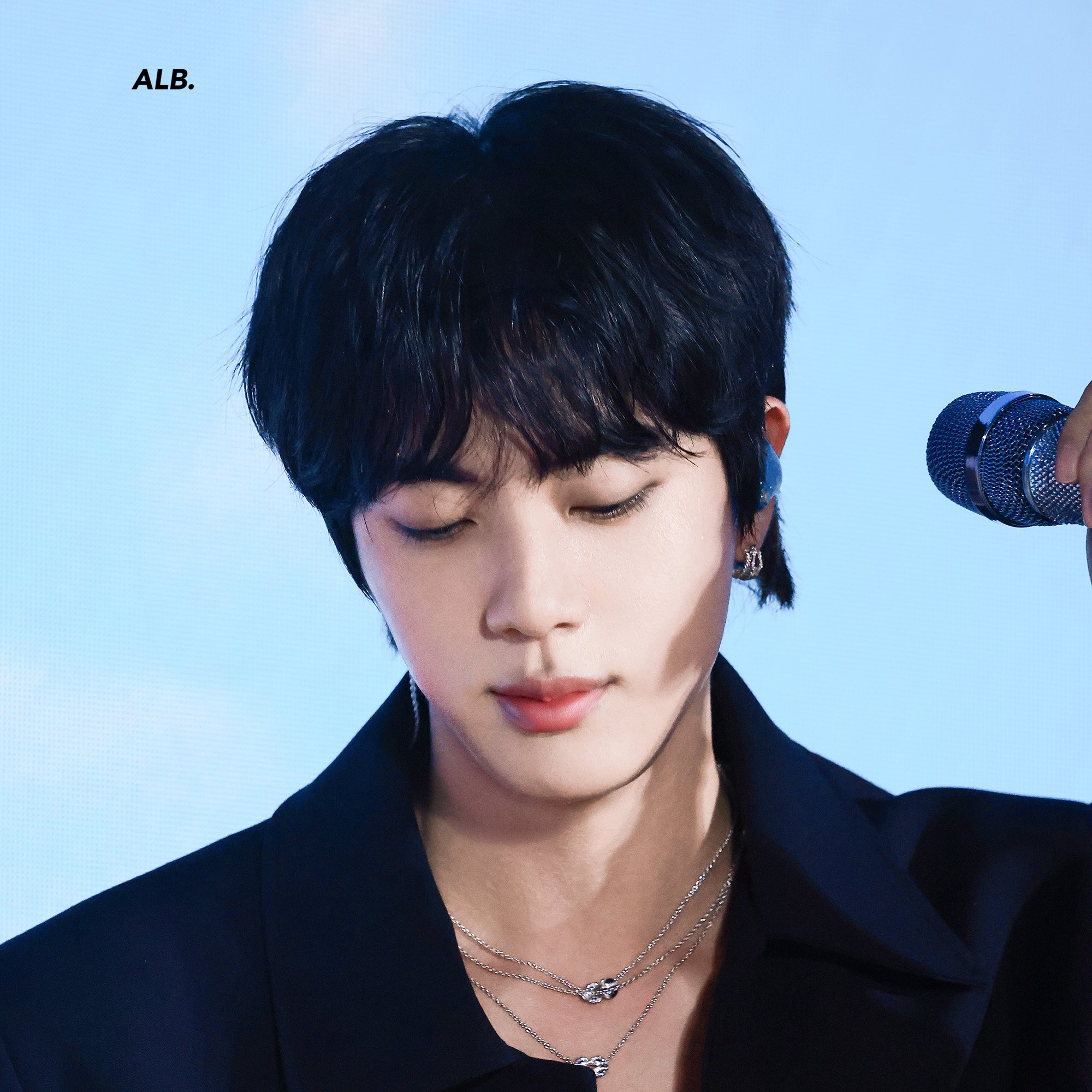 A moment captured by Jin (BTS)'s fan