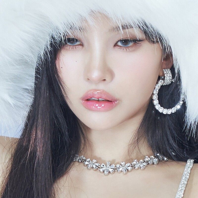 Recent activity shot of Soyeon (i-dle)