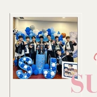 Signature photo of Super Junior capturing their charm