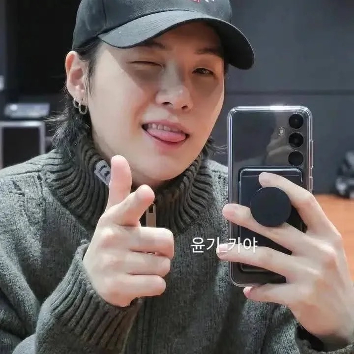 SUGA (防彈少年團)粉絲拍下的瞬間