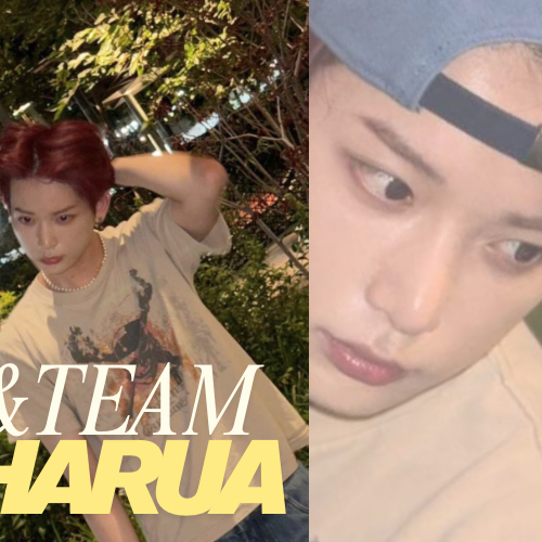 Recent activity shot of Harua (&TEAM)