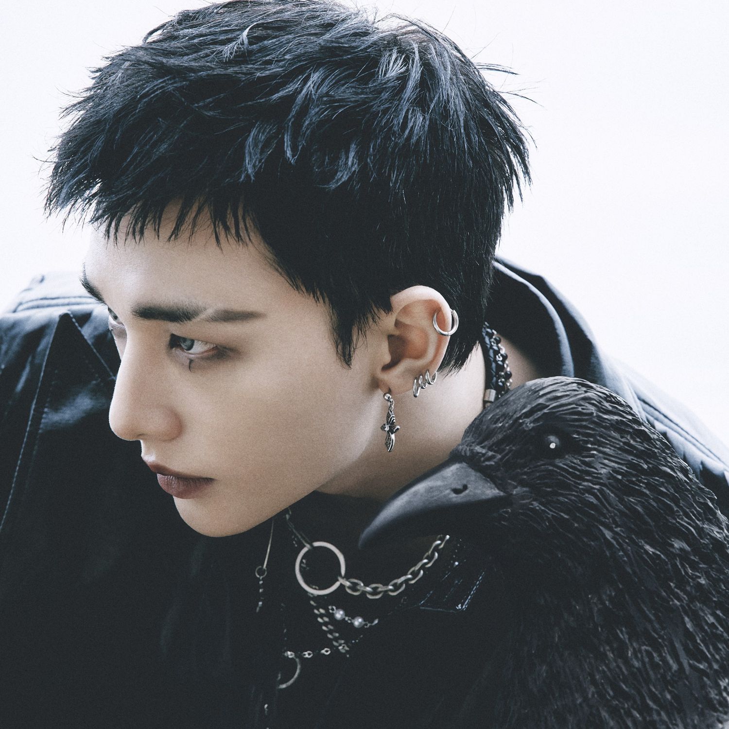 A moment captured by Hyunjin (Stray Kids)'s fan