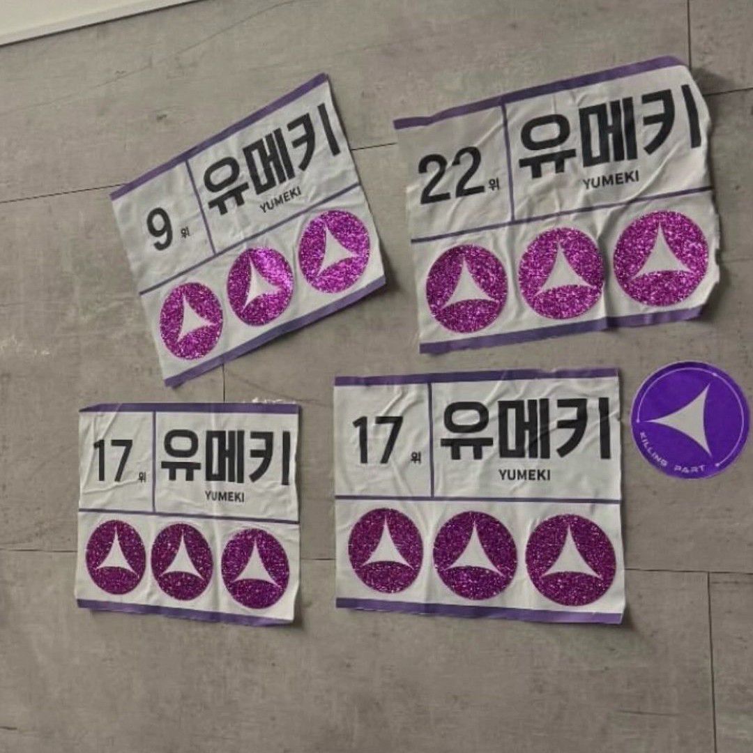 A moment captured by Yumeki's fan