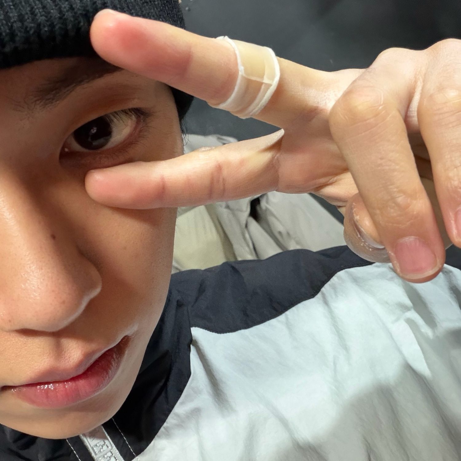 A moment captured by Minkyun (ONF)'s fan