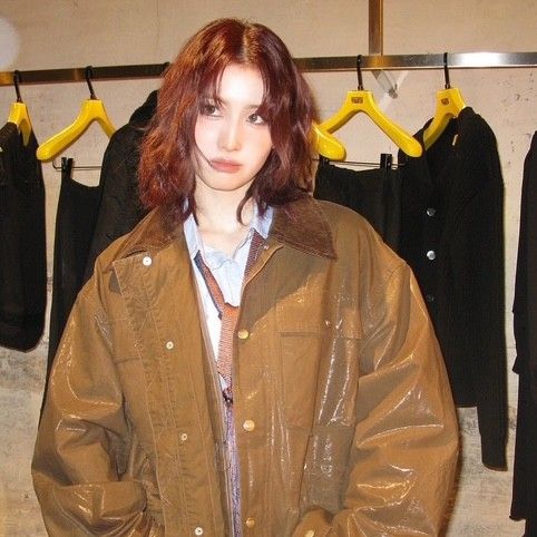 Recent activity shot of Momo (TWICE)