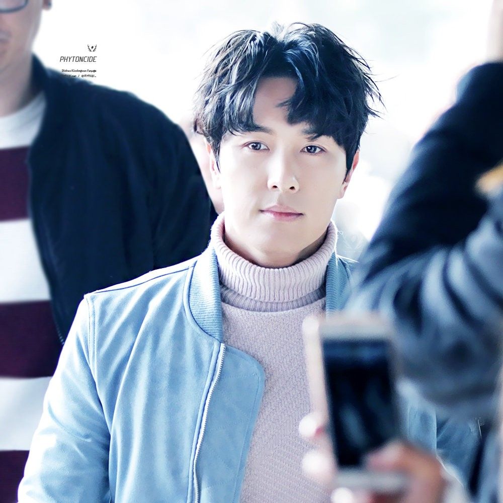 Recent activity shot of Kim Dongwan (SHINHWA)