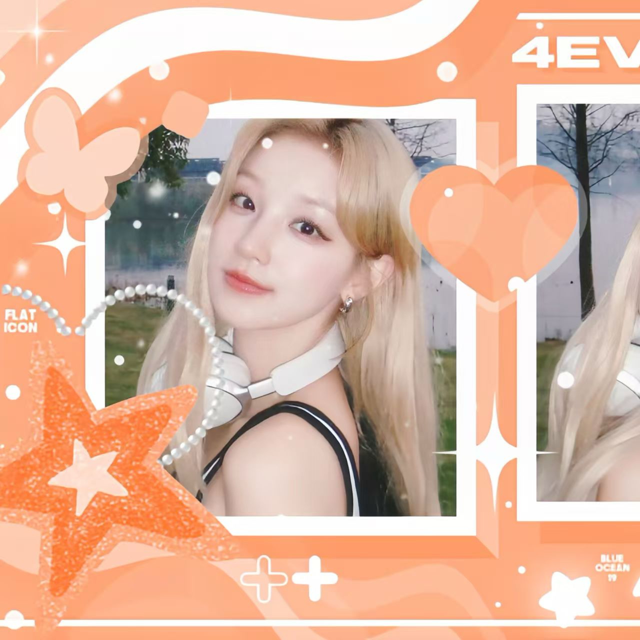 A moment captured by Yuqi (i-dle)'s fan