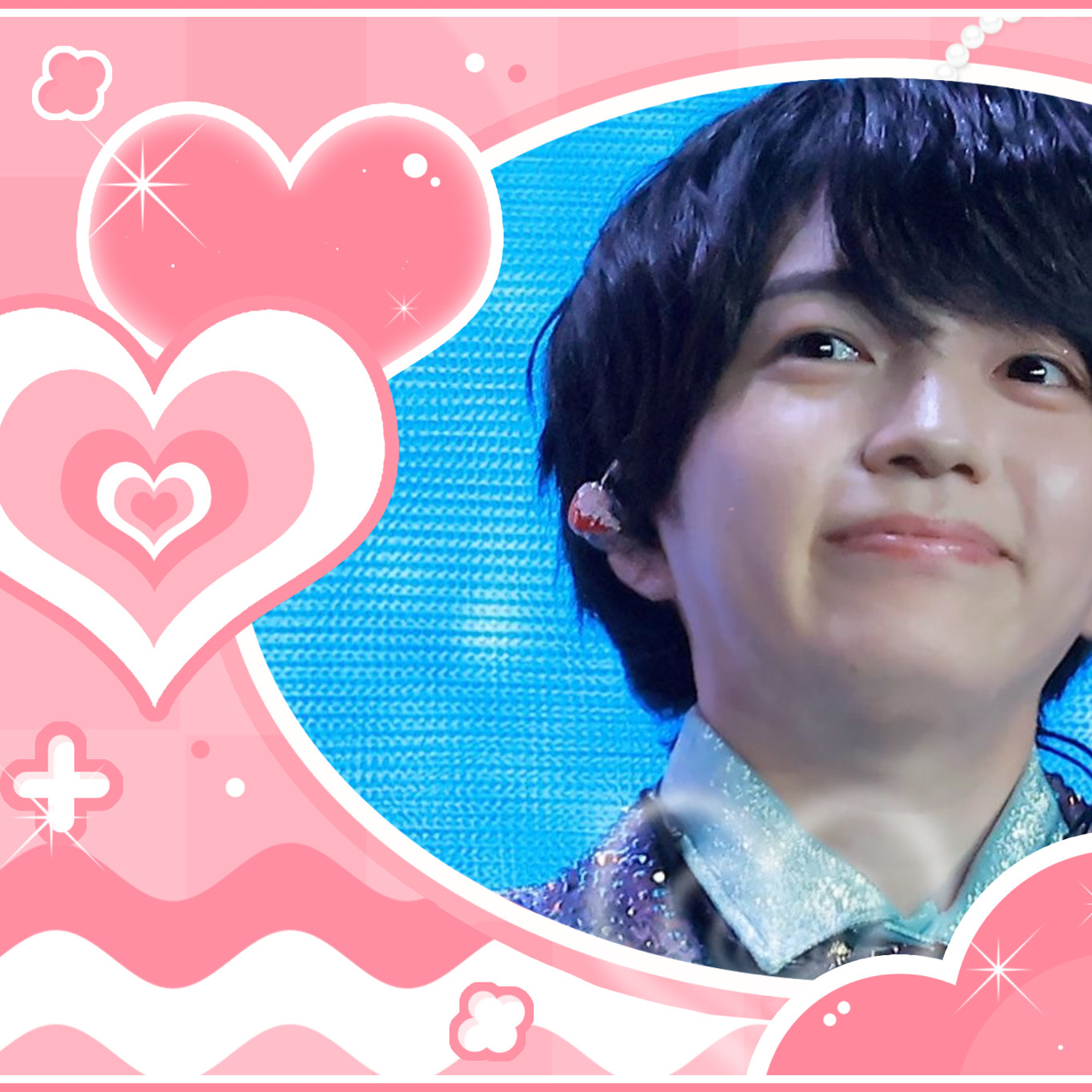 A moment captured by Naniwa Danshi's fan