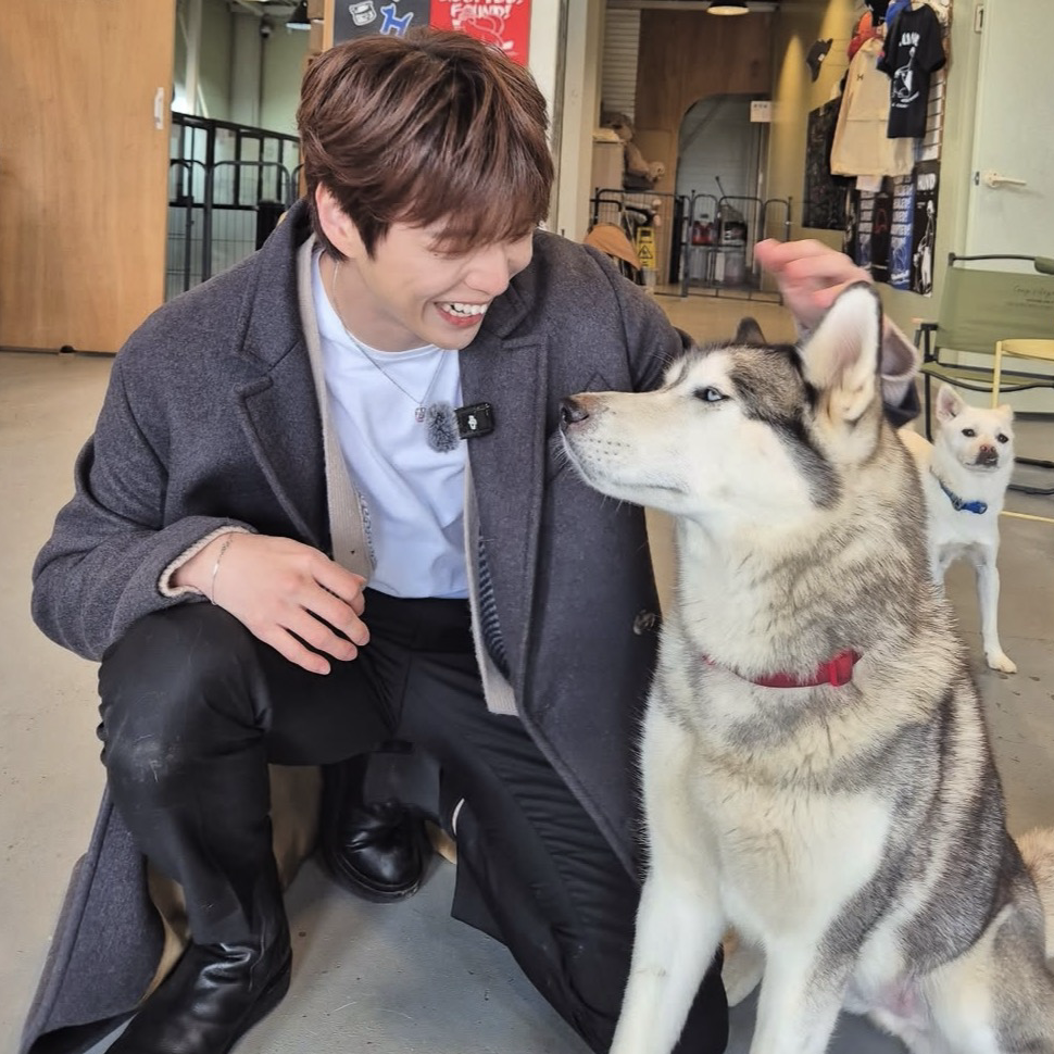 강다니엘의 비하인드 컷