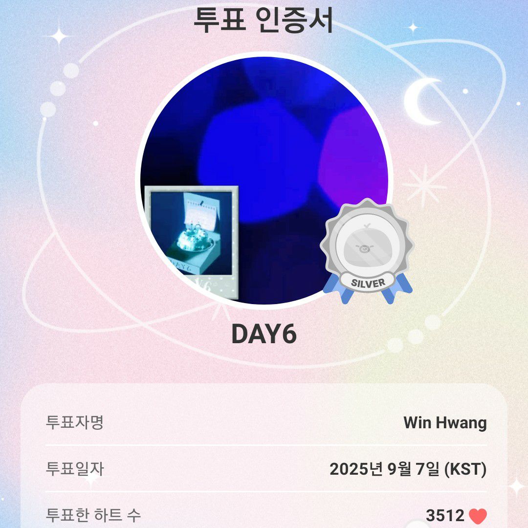 A moment captured by DAY6's fan