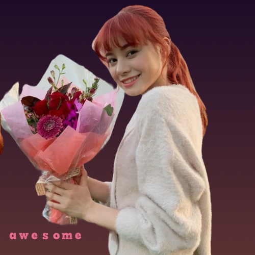 A moment captured by Nina (NiziU)'s fan