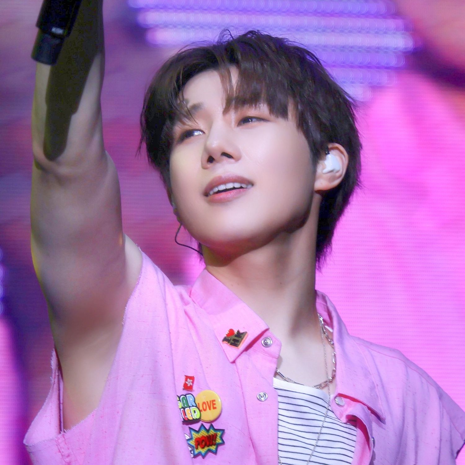 Recent activity shot of Sungkyu (INFINITE)
