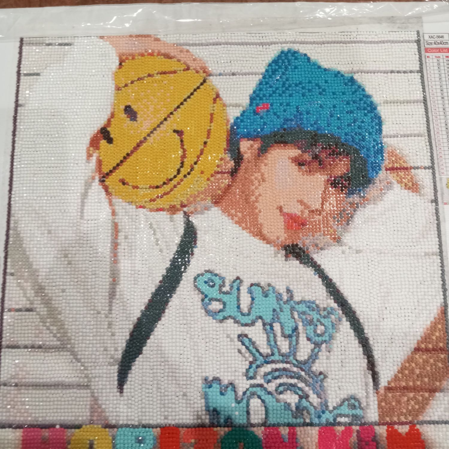 A moment captured by Kim (HORI7ON)'s fan