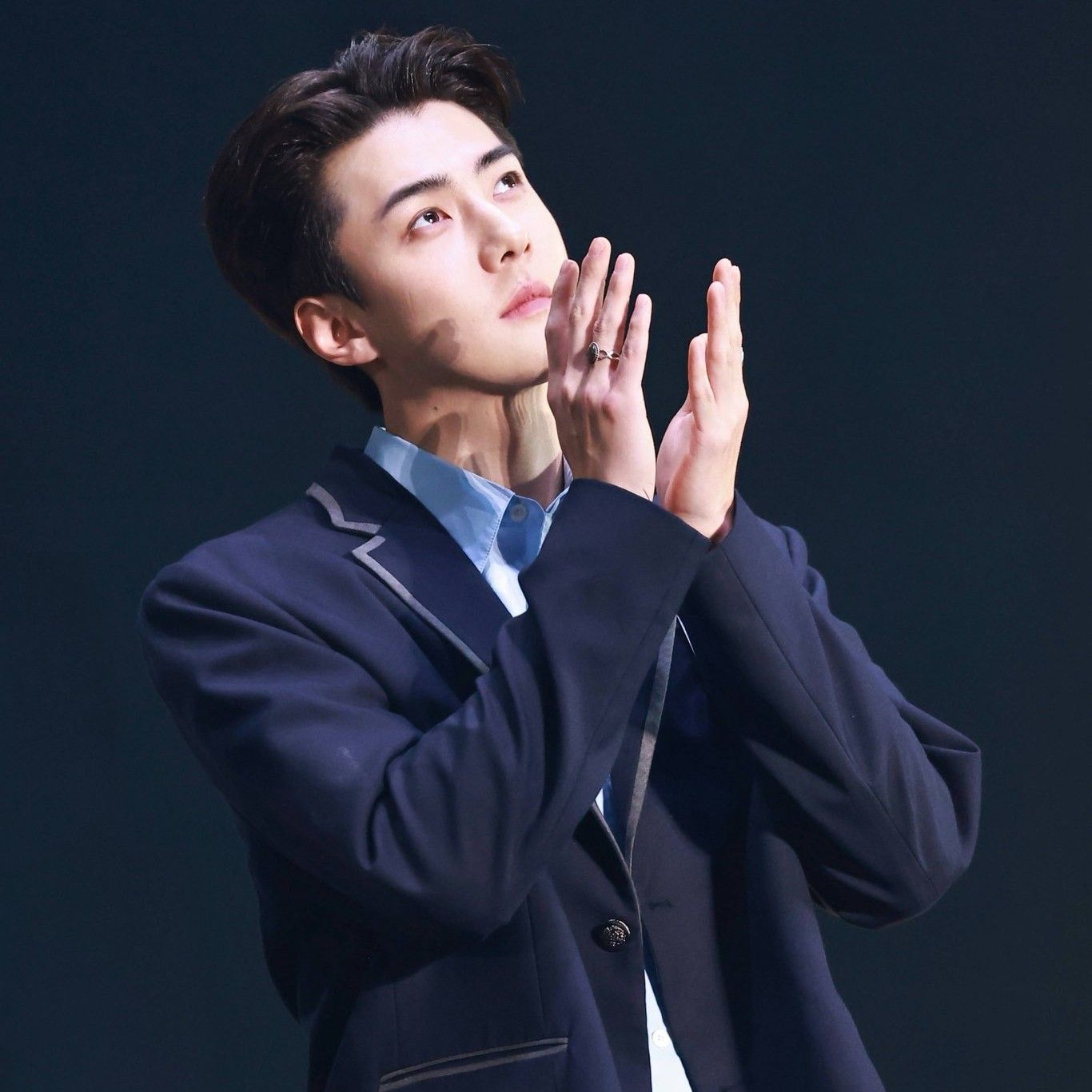 Recent activity shot of Sehun (EXO)
