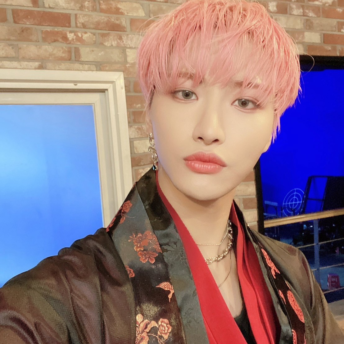 Recent activity shot of Seonghwa (ATEEZ)