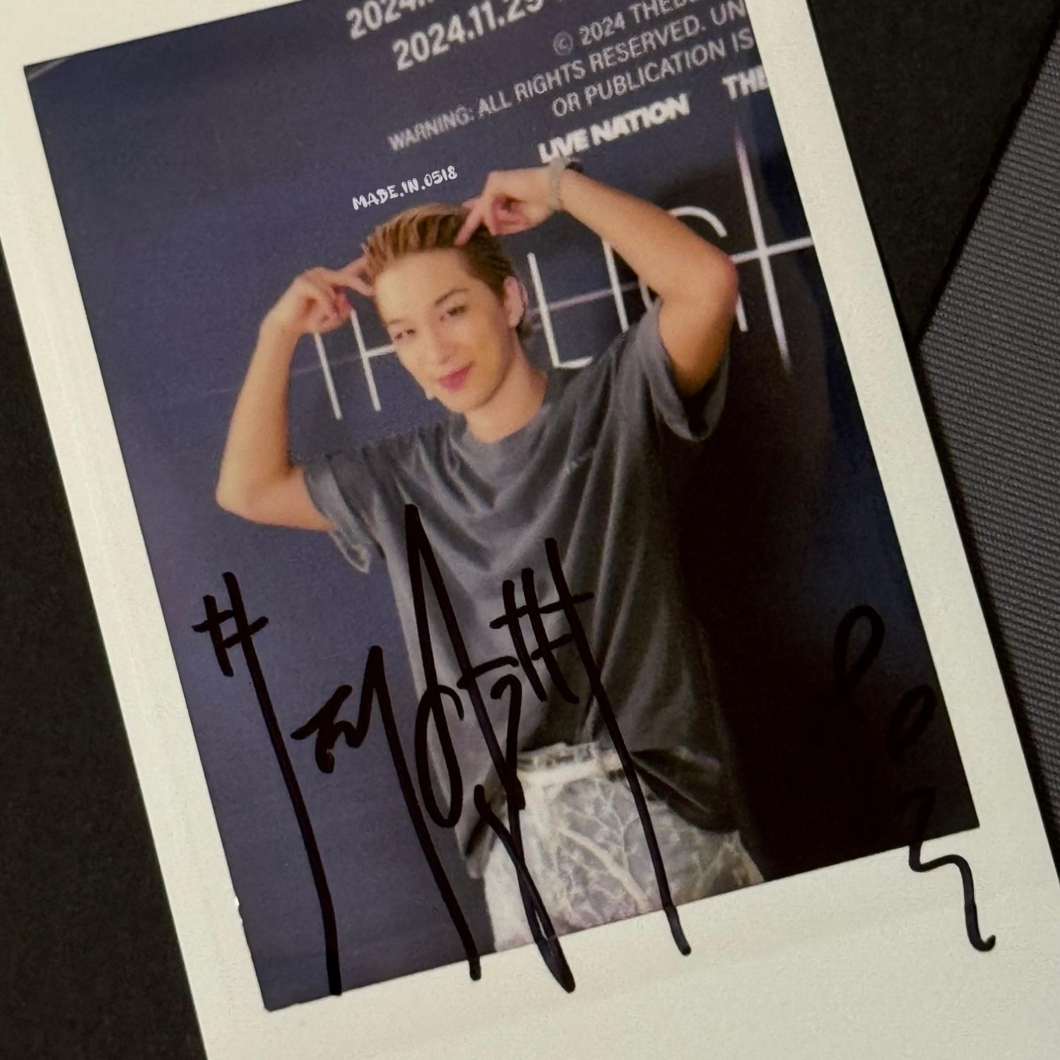 Behind-the-scenes cut of Taeyang (BIGBANG)