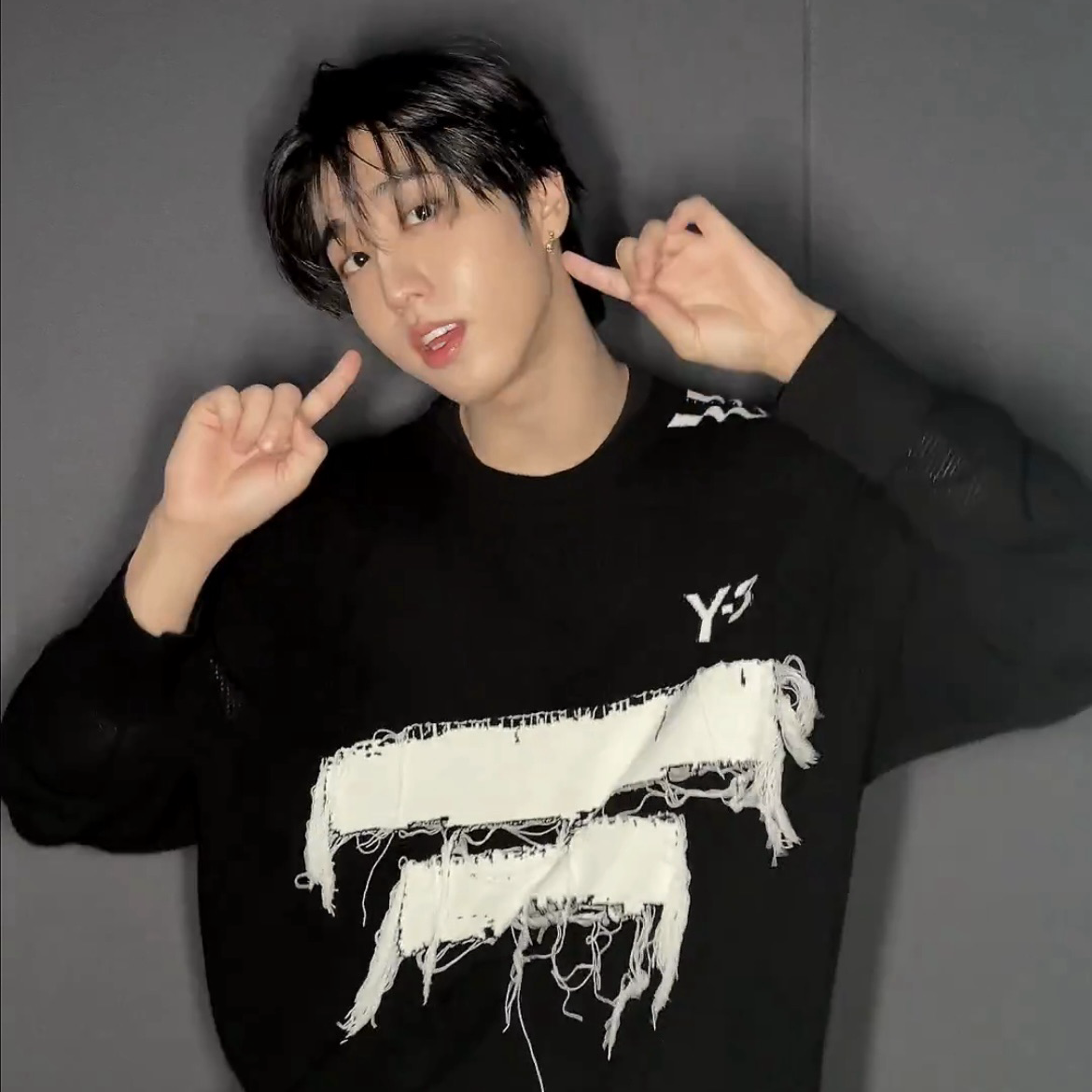 Momen yang diabadikan oleh penggemar HAN (Stray Kids)