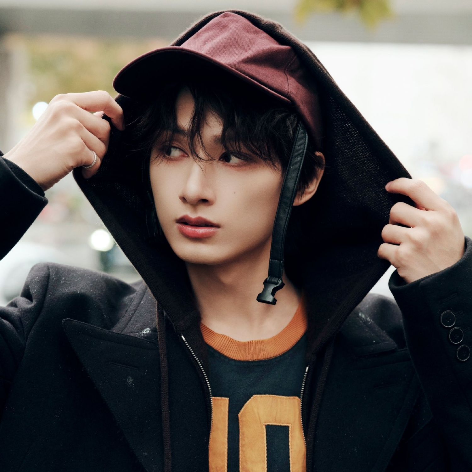 A moment captured by Jun (SEVENTEEN)'s fan